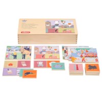 What goes together - professions | Educo | game box | KERNWOORD.