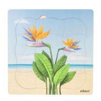 On the beach - bundle pack | Educo | Layer puzzle | 5 puzzles | GROEIGEHEIM.
