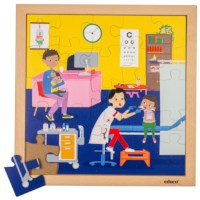 Healthcare – doctor | Educo | jigsaw puzzle | 25 puzzle pieces | GEZOND.