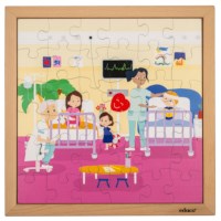 Healthcare – bundle pack | Educo | jigsaw puzzle | 4 puzzles | GEZOND.