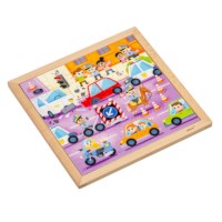 Emergency services - ambulance | Educo | jigsaw puzzle | 25 puzzle pieces | ACTIE.