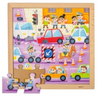 Emergency services - ambulance | Educo | jigsaw puzzle | 25 puzzle pieces | ACTIE.