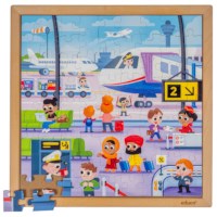 Transport - the airplane | 81 puzzle pieces | REISTIJD.