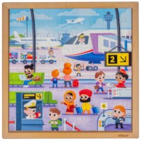 Transport  - bundle pack | Educo | jigsaw puzzle | 4 puzzles | REISTIJD.