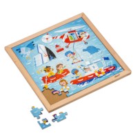 First responders - coast guard | Educo | jigsaw puzzle | 64 puzzle pieces | ACTIE.