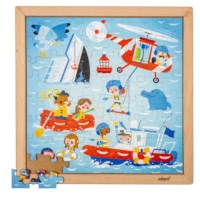 First responders - coast guard | Educo | jigsaw puzzle | 64 puzzle pieces | ACTIE.