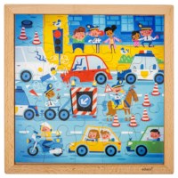 First responders - ambulance | Educo | jigsaw puzzle | 25 puzzle pieces | ACTIE.