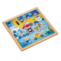 First responders - ambulance | Educo | jigsaw puzzle | 25 puzzle pieces | ACTIE.