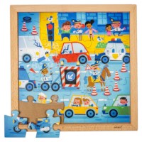 First responders - ambulance | Educo | jigsaw puzzle | 25 puzzle pieces | ACTIE.