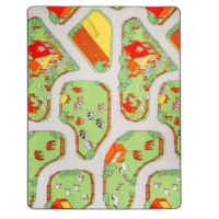 Traffic play mat farm 150 x 200 cm