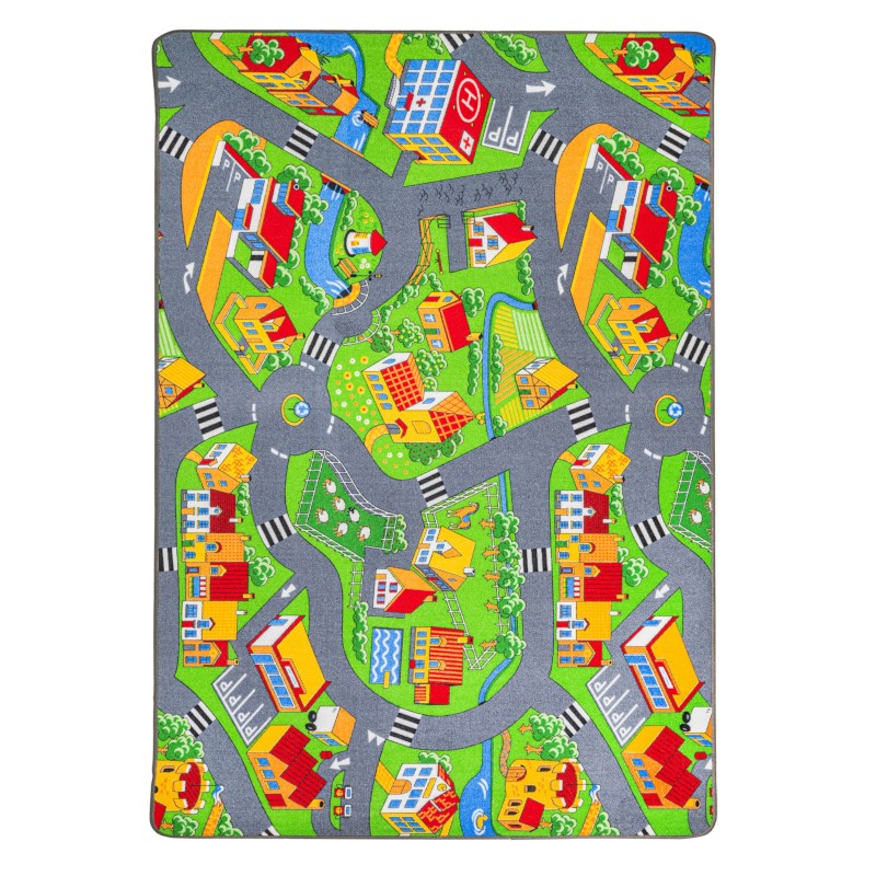 Traffic play mat city 140 x 200 cm