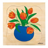 Growth puzzle - tulip