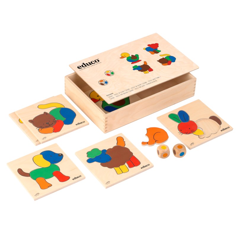 Colodie - puzzle on colour