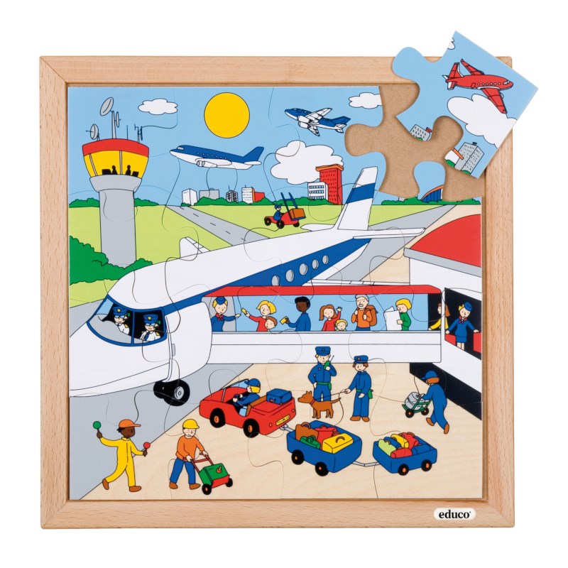 Transport puzzle - airport 