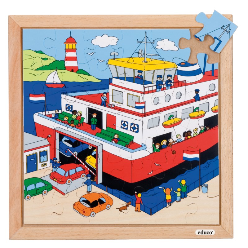 Transport puzzle - ferry 
