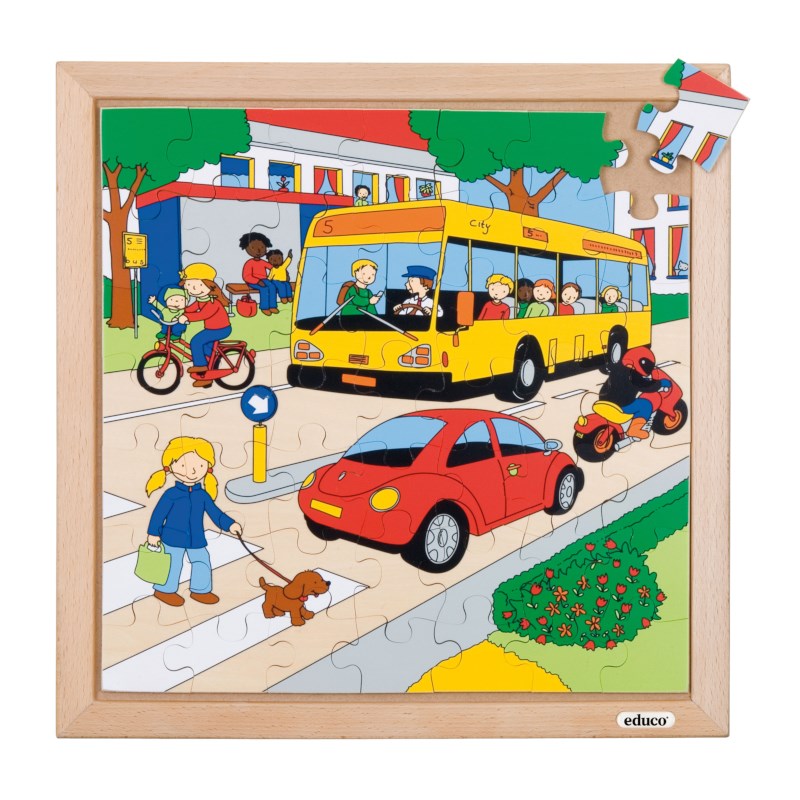 Transport puzzle - traffic