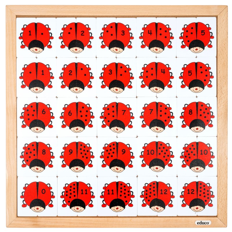 Beetle counting game