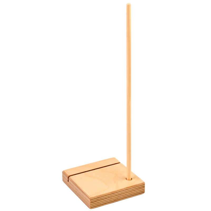 Maxi stringing beads card stand