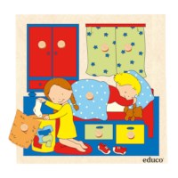 Knob puzzle surprise - bedroom