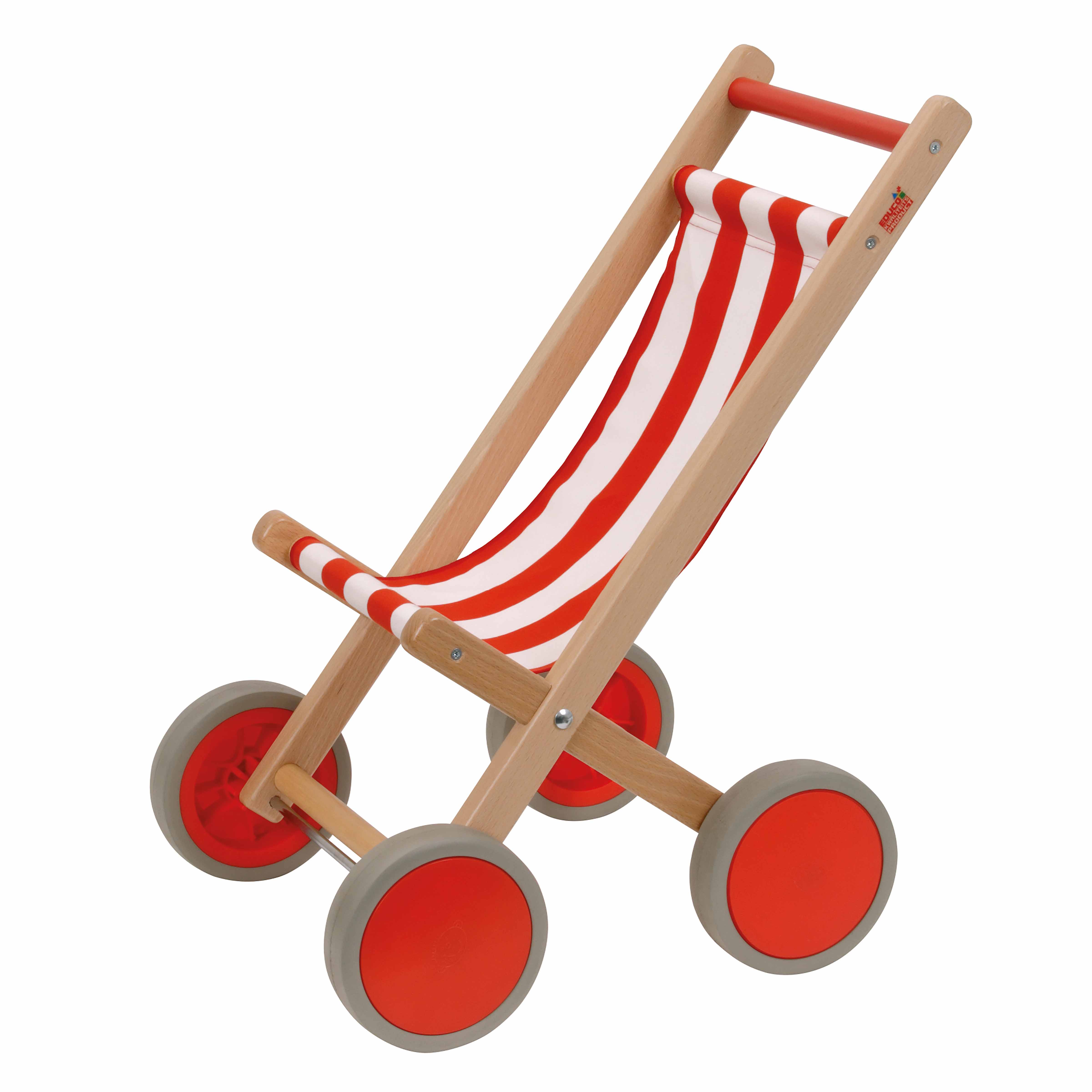 wooden dolls buggy