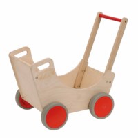 Doll pram wood