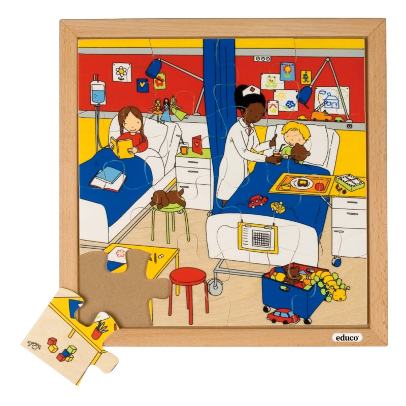 Health puzzle - hospital