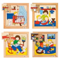 Baby puzzles - set of 4
