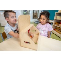 Tactile box wood