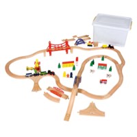Railway train set