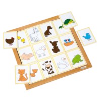 Sorting lotto - animals and their babies