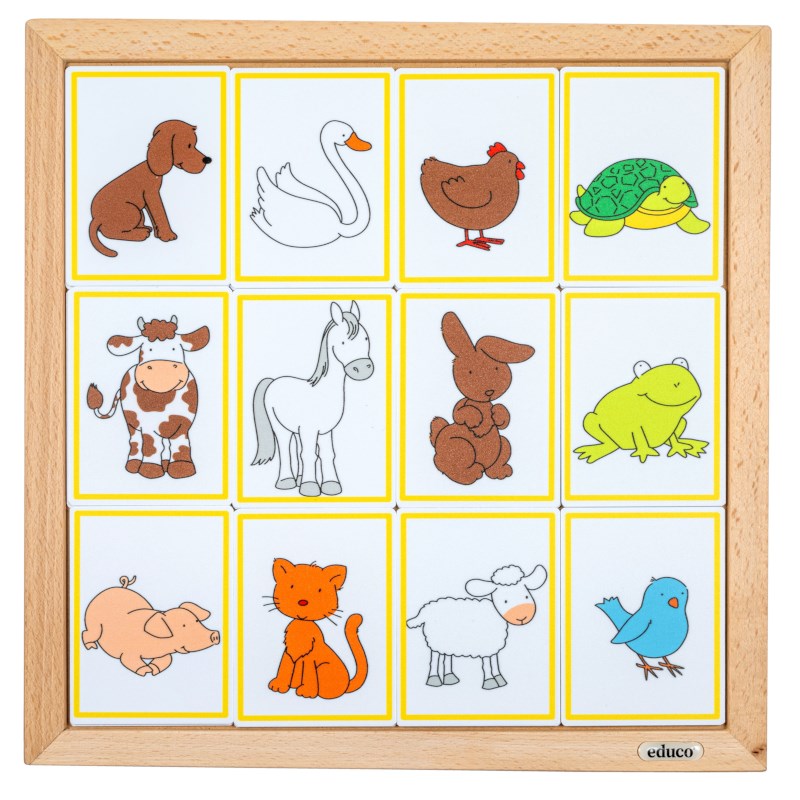 Sorting lotto - animals and their home | Educo