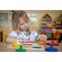 Shape sorting puzzle