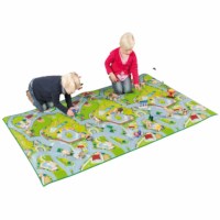 Play mat 120 x 200 cm - farm/zoo