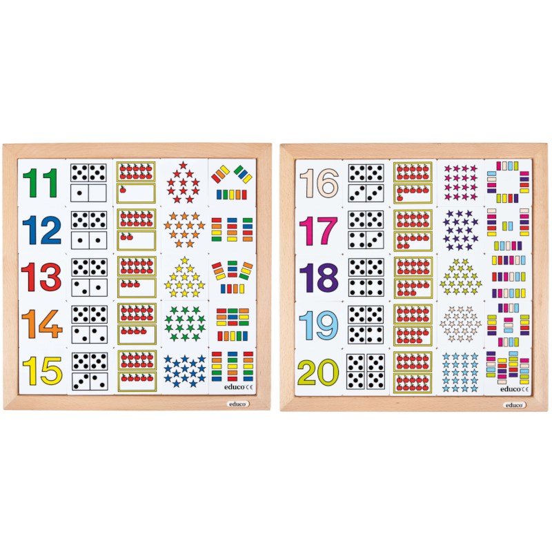 Counting diagrams 11 -15 + 16-20 