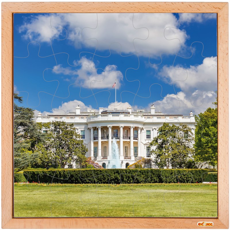 USA puzzle - the White house 