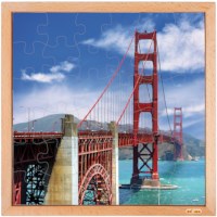 USA puzzle - Golden Gate 