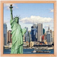 USA puzzle - Statue of liberty