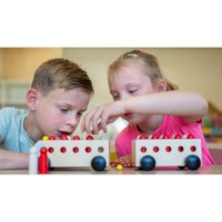Math bus with trailer - mini
