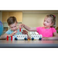 Math bus with trailer - mini