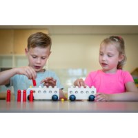 Math bus with trailer - mini