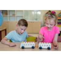 Math bus with trailer - mini