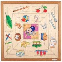 Spider sorting puzzle - quantities
