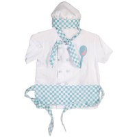 Dress up clothes - chef (incl. hat and apron)