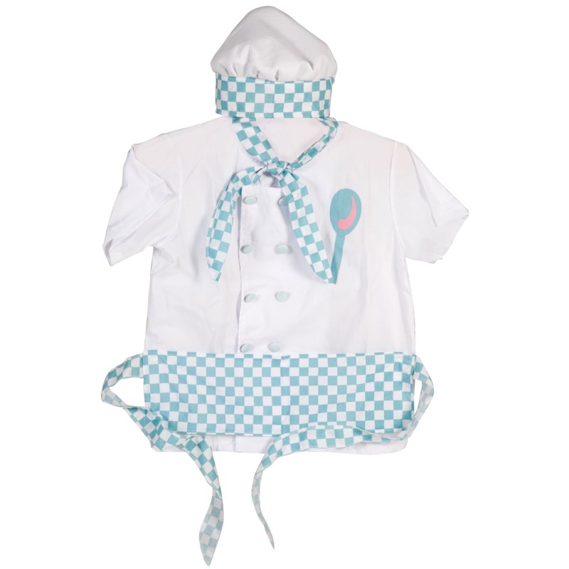 Dress up clothes - chef (incl. hat and apron)