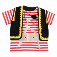 Dress up clothes - pirate (incl. top and eye patch)